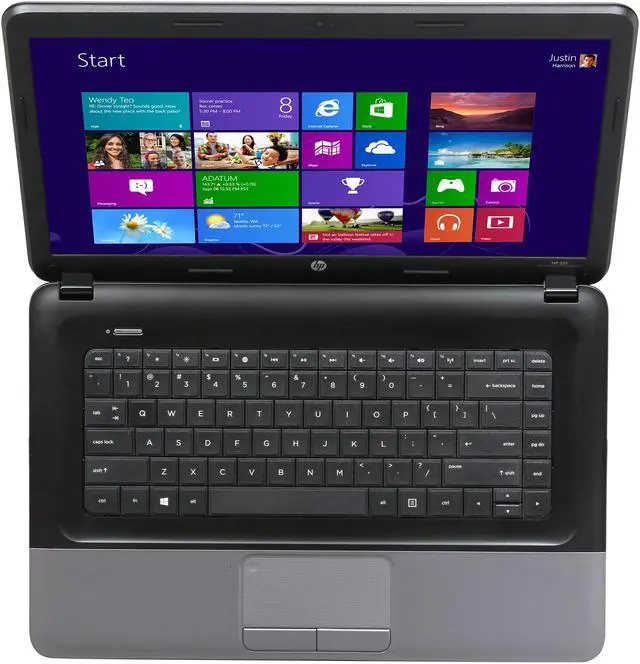 Alt view image 6 of 8 - HP 15.6" AMD E2-2000 4GB Memory DDR3 1333 Windows 8 64-Bit E3U63UT#ABA