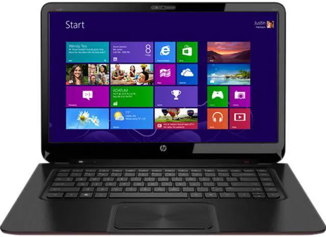 Main image of HP Laptop ENVY 1.7GHz 6GB Memory 500GB HDD 32 GB SSD 14.0" Windows 8 Sleekbook 4-1130US