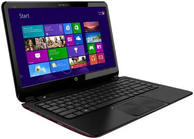 Alt view image 2 of 2 - HP Laptop ENVY 1.7GHz 6GB Memory 500GB HDD 32 GB SSD 14.0" Windows 8 Sleekbook 4-1130US