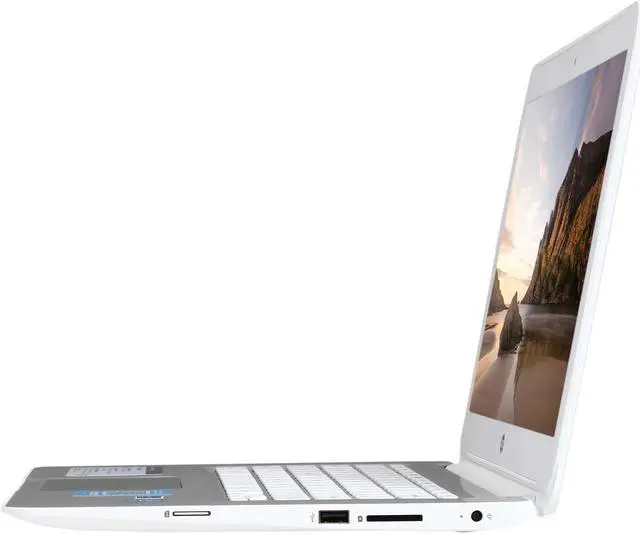 Alt view image 2 of 8 - HP Chromebook 14-q070nr - Intel Celeron 2955U(1.4GHz) 14" 4GB Memory 16GB SSD Intel HD Graphics