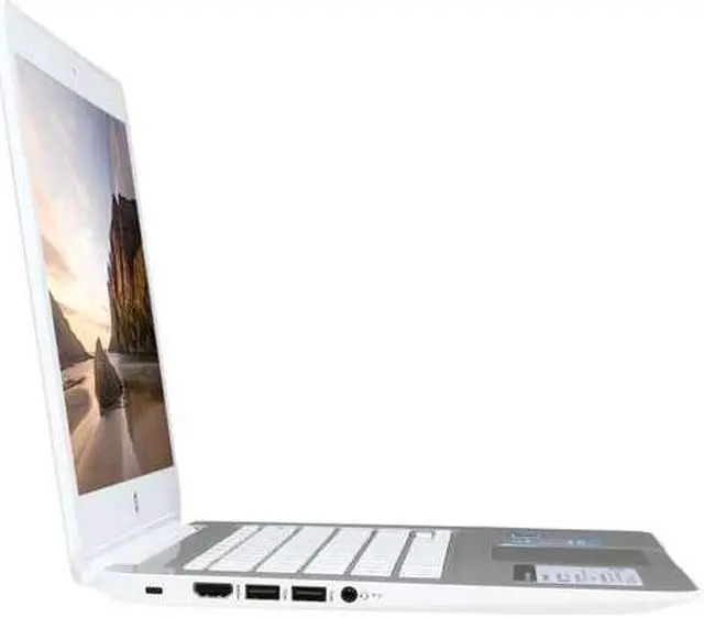 Alt view image 4 of 8 - HP Chromebook 14-q070nr - Intel Celeron 2955U(1.4GHz) 14" 4GB Memory 16GB SSD Intel HD Graphics