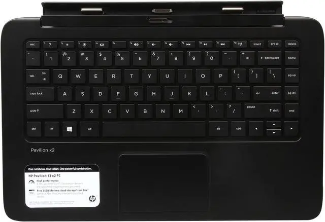 Alt view image 11 of 12 - HP Pavilion x2 13-p110nr Detachable 2 in 1 Ultrabook - Intel Core i3 4020Y (1.5GHz) 4GB RAM 128GB SSD 13.3" Touchscreen Windows 8.1