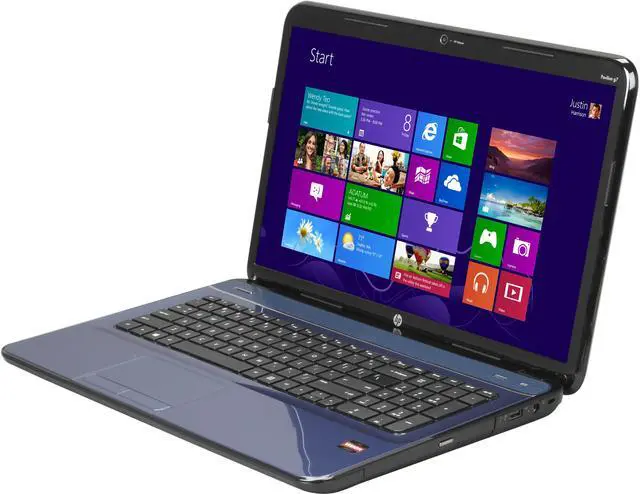 Main image of HP Laptop AMD A6-4400M 6GB Memory 1TB HDD AMD Radeon HD 7520G 17.3" Windows 8 G7-2316NR