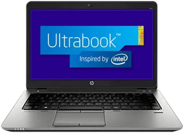 Main image of HP Ultrabook EliteBook Intel Core i7-4600U 8GB Memory 256 GB SSD Intel HD Graphics 4400 14.0" Windows 7 Professional 64-bit (with Win8 Pro License) 840 G1 (E3W27UT#ABA)