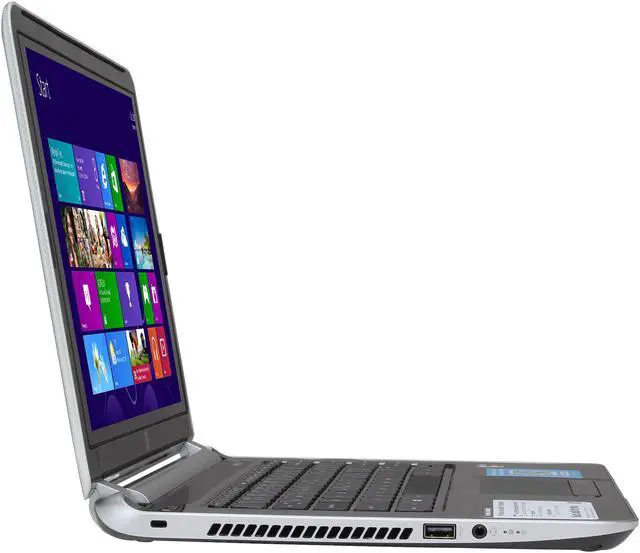 Alt view image 4 of 8 - HP Laptop Pavilion AMD A4-5000 4GB Memory 750GB HDD AMD Radeon HD 8330 14.0" Touch Screen Windows 8 14-f021nr