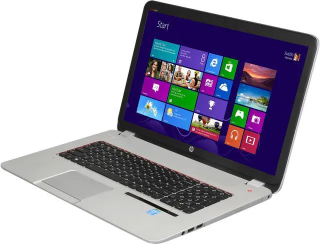 Main image of HP ENVY 17-j150nr Leap Motion and Beats Audio Intel Core i5 4200M (2.5GHz) 8GB Memory 750G hybrid hard drive (750GB 5400RPM + 8GB NAND) HDD 17.3" Notebook Windows 8.1 64-bit