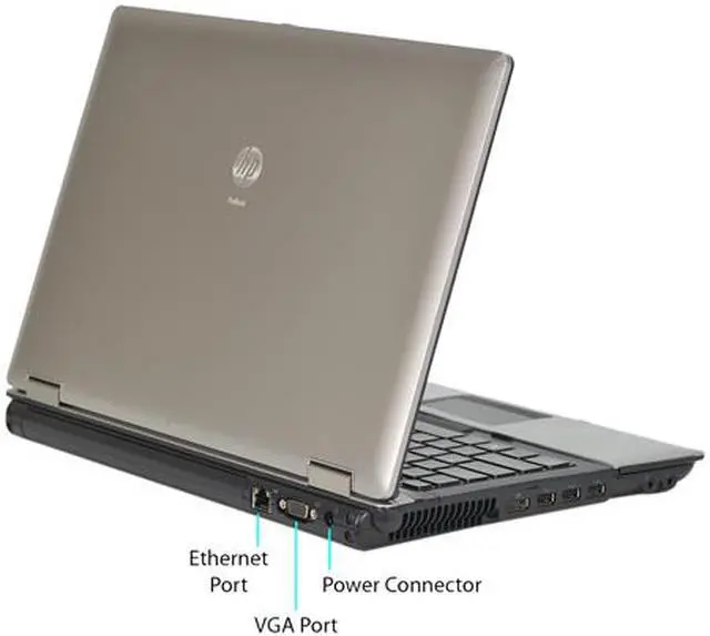 Alt view image 5 of 5 - HP Laptop ProBook 6450B Intel Core i5 2.40GHz 4GB Memory 160GB HDD 14.0" Windows 7 Professional 64-Bit (Microsoft Authorized Refurbish)
