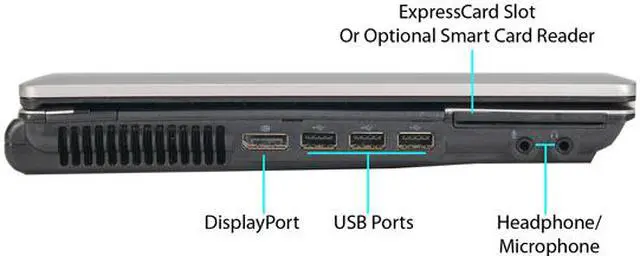 Alt view image 4 of 5 - HP Laptop ProBook 6450B Intel Core i5 2.40GHz 4GB Memory 160GB HDD 14.0" Windows 7 Professional 64-Bit (Microsoft Authorized Refurbish)