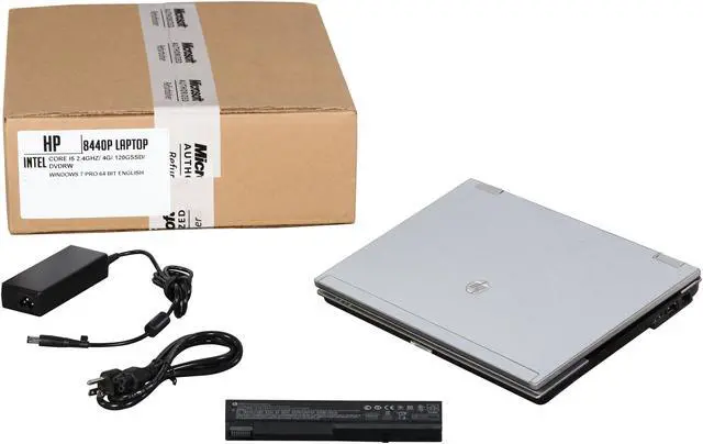 Alt view image 9 of 9 - HP EliteBook 8440p 14.1" Notebook Intel Core i5-520M (2.40GHz), 4GB Memory, 120GB SSD, Windows 7 Professional 64-Bit