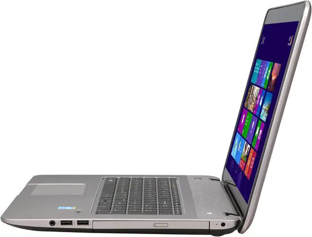 Alt view image 2 of 8 - HP Laptop ENVY TouchSmart 2.40GHz 8GB Memory 1TB HDD Intel HD Graphics 4600 17.3" Touch Screen Windows 8.1 64-bit M7-J120DX