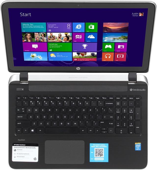 Alt view image 6 of 8 - HP Laptop Pavilion Intel Core i5-4210U 6GB Memory 750GB HDD Intel HD Graphics 4400 15.6" Touch Screen Windows 8.1 15-p020us