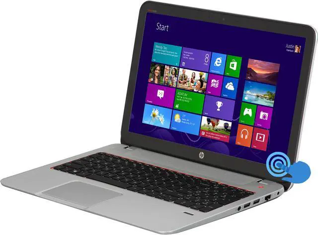 Main image of HP Laptop ENVY 15 AMD A10-5750M 12GB Memory 1TB HDD AMD Radeon HD 8650G 15.6" Touch Screen Windows 8 64-Bit 15-j173cl