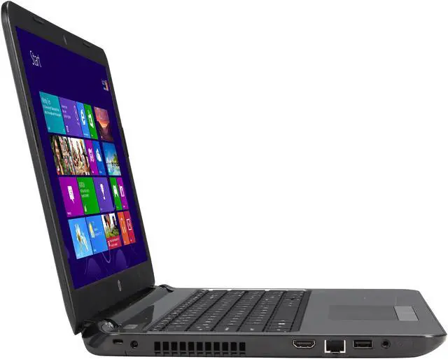 Alt view image 4 of 8 - HP Pavilion 15-g019wm 15.6" Notebook with Dual Core AMD E1-2100 CPU, 4GB Memory, 500GB HDD, RADEON HD 8210, SuperMulti DVD Burner, HD Audio, HD Webcam, USB 3.0, HDMI Out, Charcoal, Windows 8.1