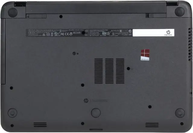 Alt view image 7 of 8 - HP Pavilion 15-g019wm 15.6" Notebook with Dual Core AMD E1-2100 CPU, 4GB Memory, 500GB HDD, RADEON HD 8210, SuperMulti DVD Burner, HD Audio, HD Webcam, USB 3.0, HDMI Out, Charcoal, Windows 8.1