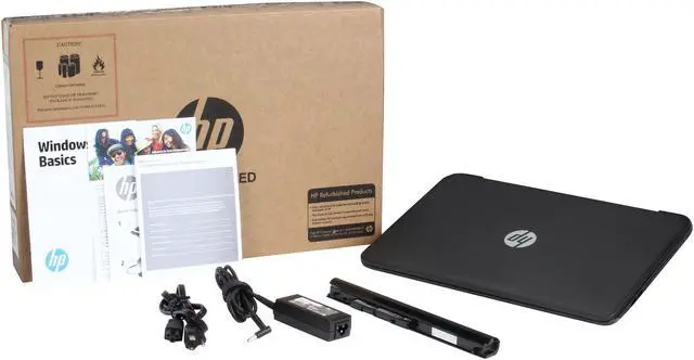 Alt view image 8 of 8 - HP Pavilion 15-g019wm 15.6" Notebook with Dual Core AMD E1-2100 CPU, 4GB Memory, 500GB HDD, RADEON HD 8210, SuperMulti DVD Burner, HD Audio, HD Webcam, USB 3.0, HDMI Out, Charcoal, Windows 8.1