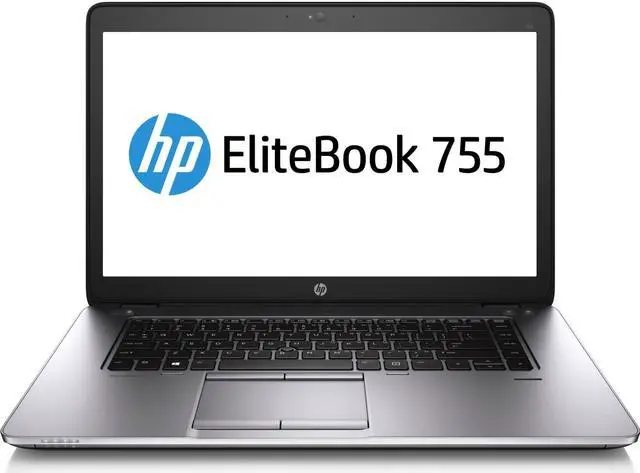 Main image of HP Laptop EliteBook AMD A6 PRO-7050B 4GB Memory 500GB HDD AMD Radeon R4 Series 15.6" Windows 7 Professional 64-Bit / Windows 8 Pro downgrade 755 G2 (J5N88UT#ABA)