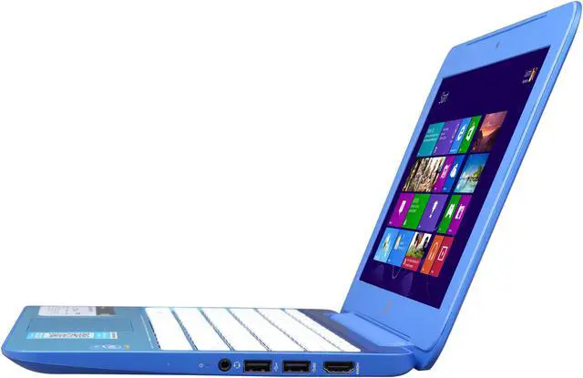 Alt view image 2 of 8 - HP Laptop Stream Intel Celeron N2840 2GB Memory 32 GB eMMC SSD Intel HD Graphics 11.6" Non-Touch Screen Windows 8.1 with Bing 11-d010nr