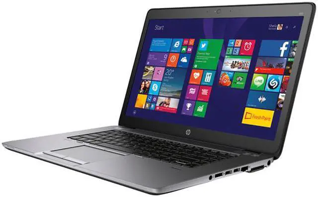 Alt view image 2 of 5 - HP EliteBook 850 G2 (L4A23UT#ABA) Laptop - Intel Core i5 5300U (2.30 GHz) 8 GB DDR3L 180 GB SSD Intel HD Graphics 5500 15.6" 1366 x 768 720p HD webcam Windows 7 Professional 64-Bit