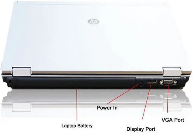 Alt view image 4 of 4 - HP Grade A Laptop EliteBook 8440P Intel Core i5 1st Gen 520M (2.40 GHz) 4 GB Memory 250 GB HDD Intel HD Graphics 14.1" Windows 7 Professional 64-Bit