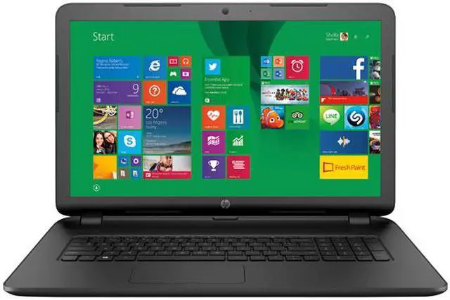 Alt view image 2 of 5 - HP 17.3" AMD A6-6310 6GB Memory Windows 8.1