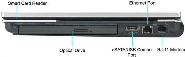 Alt view image 3 of 4 - HP C Grade Laptop Intel Core i5-520M 4GB Memory 250GB HDD 14.1" Non-Touch Screen Windows 10 Home 64-Bit 8440P