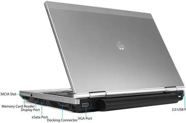 Alt view image 2 of 3 - HP C Grade Laptop Intel Core i5-2520M 4GB Memory 250GB HDD 12.5" Windows 10 Home 64-Bit 2560P