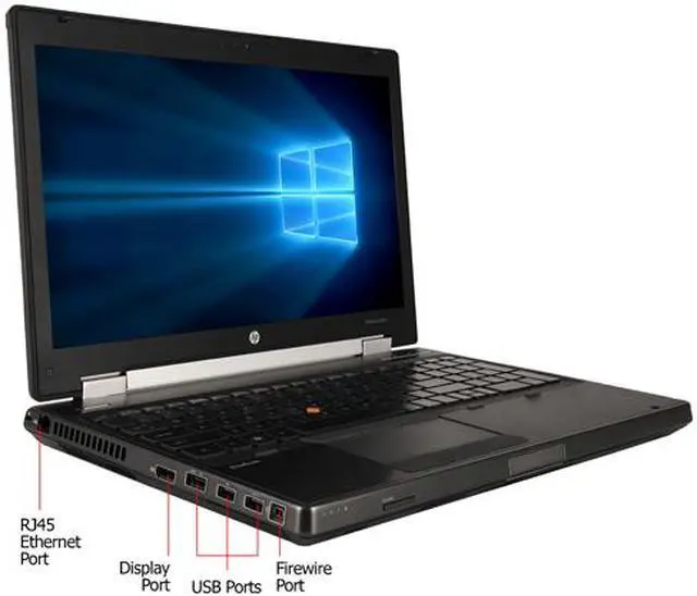 Alt view image 2 of 4 - HP Grade A Laptop EliteBook 8560W Intel Core i5 2520M (2.50 GHz) 8 GB Memory 500 GB HDD Discrete Video Card 15.6" Windows 7 Professional 64-Bit