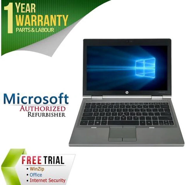 Main image of HP Grade A Laptop EliteBook 2570P Intel Core i5 3rd Gen 3210M (2.50 GHz) 8 GB Memory 500 GB HDD 12.5" Windows 7 Professional 64-Bit