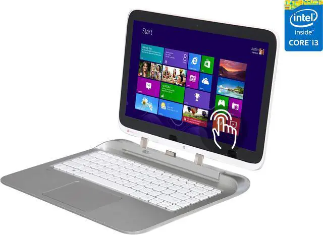 Main image of HP Split x2 13-r010dx 2-in-1 Ultrabook Intel Core i3 4012Y (1.50 GHz) 500 GB + 8 GB SSHD Intel HD Graphics 4200 Shared memory 13.3" Touchscreen Windows 8.1 64-Bit