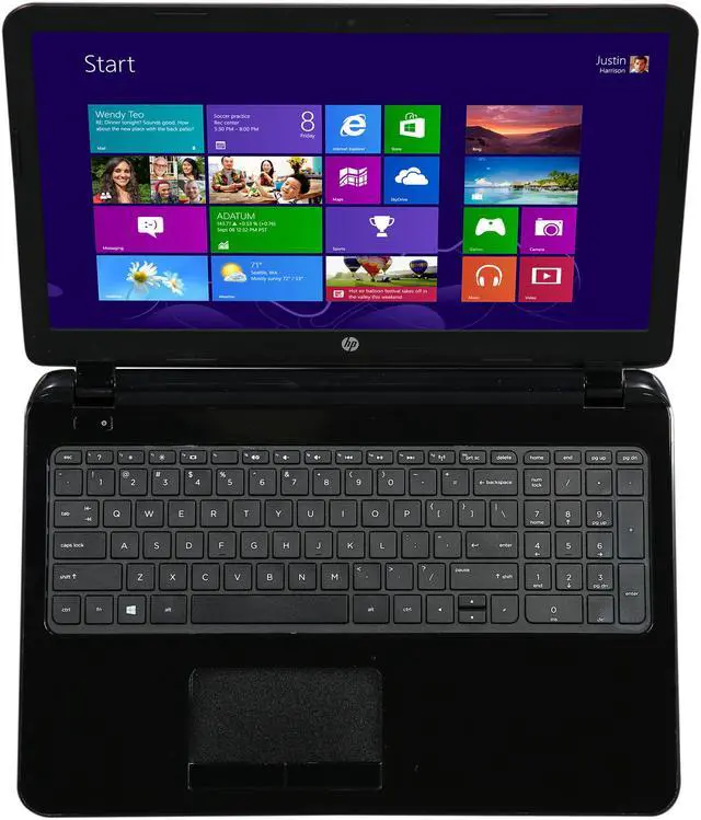 Alt view image 6 of 8 - HP Laptop AMD E1-6010 4GB Memory 500GB HDD AMD Radeon R2 Series 15.6" Non-Touch Screen Windows 8.1 64-Bit 15-g070nr