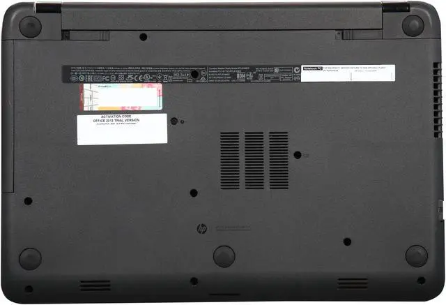 Alt view image 7 of 8 - HP Laptop AMD E1-6010 4GB Memory 500GB HDD AMD Radeon R2 Series 15.6" Non-Touch Screen Windows 8.1 64-Bit 15-g070nr