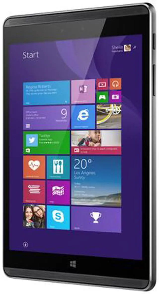 Alt view image 2 of 5 - HP Pro Tablet 608 G1 (N2S61UT#ABA) Intel Atom x5-Z8500 (1.44 GHz) 4 GB Memory 128 GB eMMC Intel HD Graphics 7.9" 2048 x 1536 Touchscreen Windows 8.1 Pro 64-Bit
