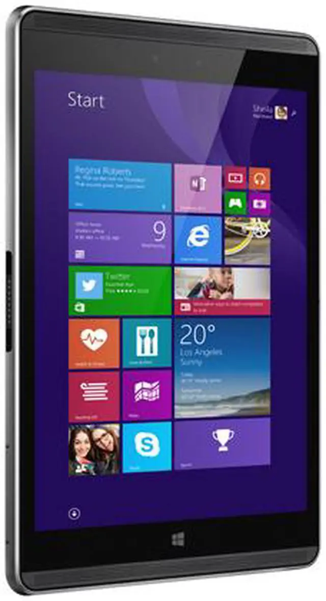 Alt view image 3 of 5 - HP Pro Tablet 608 G1 (N2S61UT#ABA) Intel Atom x5-Z8500 (1.44 GHz) 4 GB Memory 128 GB eMMC Intel HD Graphics 7.9" 2048 x 1536 Touchscreen Windows 8.1 Pro 64-Bit