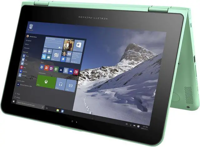Alt view image 4 of 9 - HP Pavilion Intel Pentium N3700 4GB Memory 500GB HDD Intel HD Graphics 11.6" Touch Screen 1366 x 768 Convertible Convertible Laptop Windows 10 Home 11-k161nr