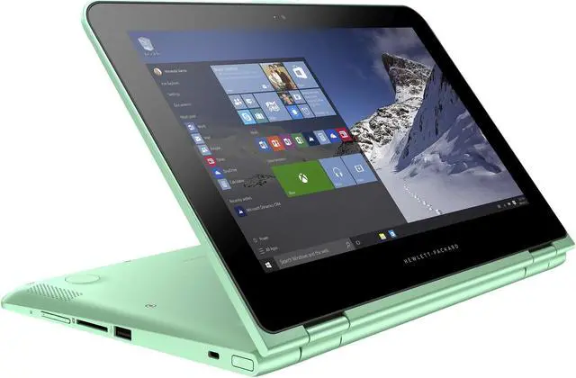Alt view image 7 of 9 - HP Pavilion Intel Pentium N3700 4GB Memory 500GB HDD Intel HD Graphics 11.6" Touch Screen 1366 x 768 Convertible Convertible Laptop Windows 10 Home 11-k161nr