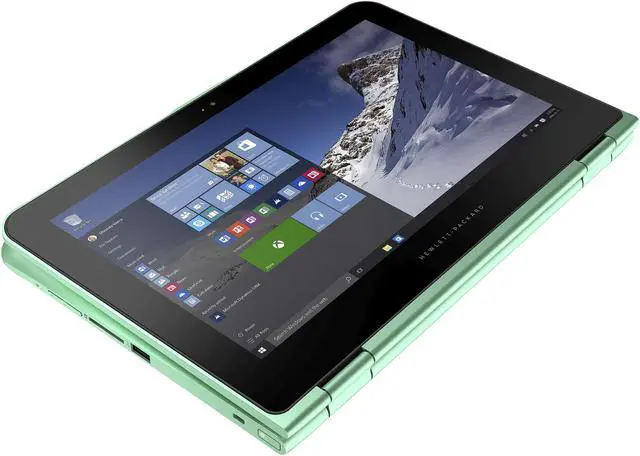 Alt view image 8 of 9 - HP Pavilion Intel Pentium N3700 4GB Memory 500GB HDD Intel HD Graphics 11.6" Touch Screen 1366 x 768 Convertible Convertible Laptop Windows 10 Home 11-k161nr