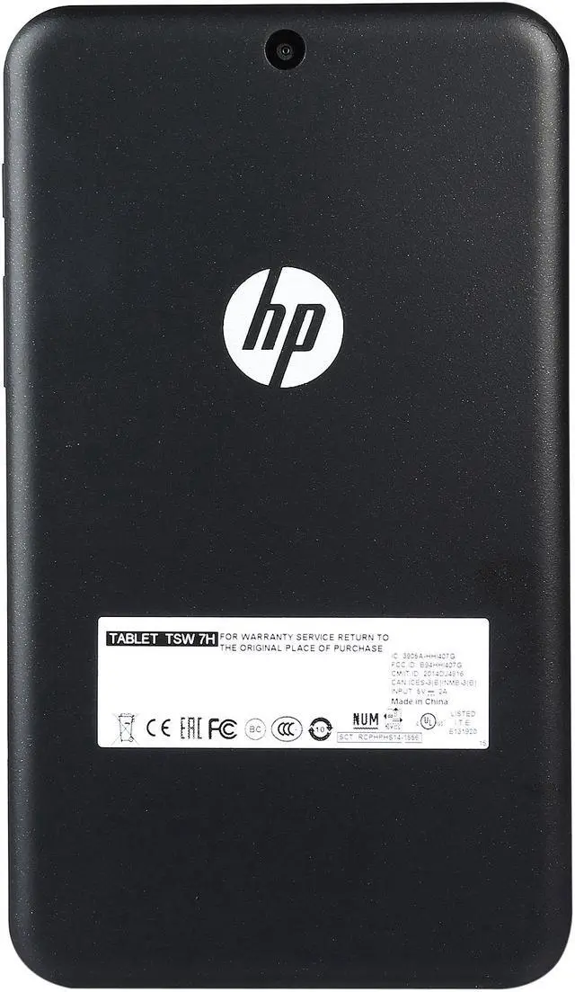 Alt view image 4 of 8 - HP Stream 7 5709 (K4F53UA) Intel Atom Z3735G (1.33 GHz) 1 GB Memory 32 GB eMMC 7.0" 1280 x 800 Tablet Windows 8.1 With Bing Black (Certified Refurbished, Grade A)
