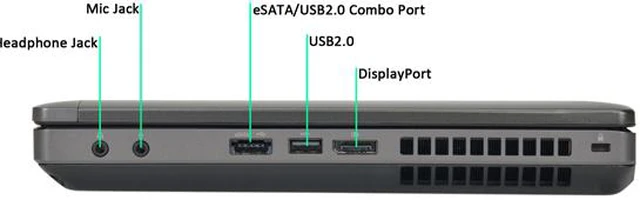 Alt view image 4 of 4 - HP ProBook 14.0" Intel Core i5-3320M 8GB Memory 128GB SSD Windows 8.1 64-Bit 6470B