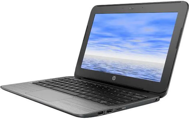 Main image of HP Laptop Stream 11 Pro G2 Intel Celeron N3050 4GB Memory 64 GB eMMC SSD Intel HD Graphics 11.6" Non-Touch Screen Windows 10 Pro 64-Bit T3L14UT#ABA