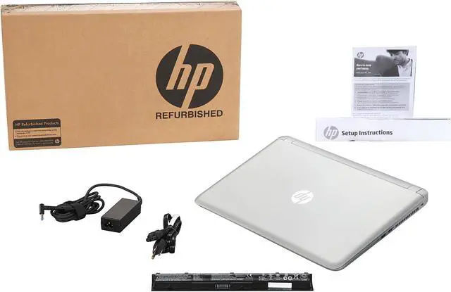 Alt view image 8 of 8 - HP Laptop Pavilion Intel Core i5-5200U 8GB Memory 1TB HDD Intel HD Graphics 5500 15.6" Touch Screen Windows 10 Home 15-ab223cl