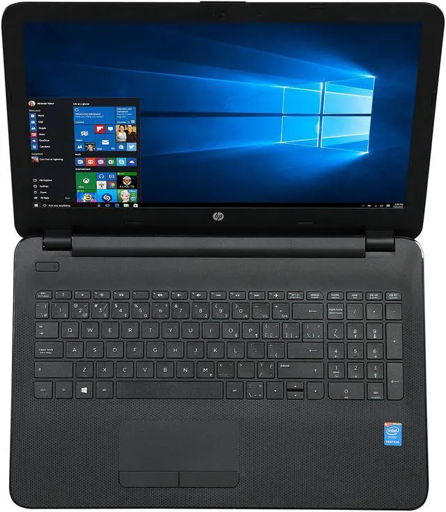 Alt view image 6 of 8 - HP Laptop Intel Pentium N3700 4GB Memory 500GB HDD 15.6" Windows 10 Pro 15-AC103CA