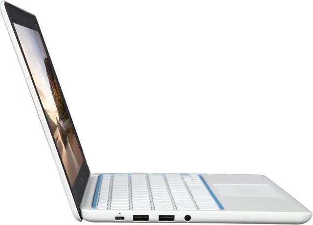 Alt view image 4 of 8 - HP Chromebook (Grade B) Samsung Exynos 5 Dual 5250 2GB Memory 16GB SSD 11.6" Chrome OS F3X85AA#ABA-B