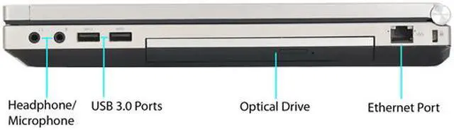 Alt view image 3 of 4 - HP Laptop - B Grade EliteBook Intel Core i7-3720QM 8GB Memory 128 GB SSD 15.6" Non-Touch Screen Windows 10 Pro 64-Bit 8570P