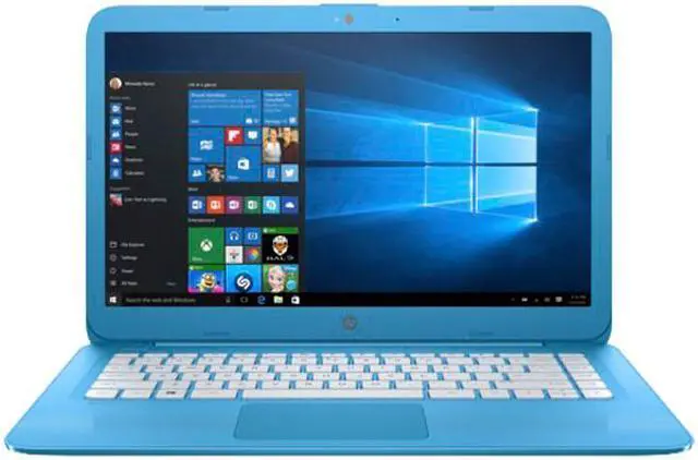 Alt view image 2 of 5 - HP Bilingual Laptop Stream Cloudbook Intel Celeron N3060 4GB Memory 32 GB eMMC SSD Intel HD Graphics 400 14.0" Non-Touch Screen Windows 10 Home 14-ax010ca (J9M95UA#ABL)
