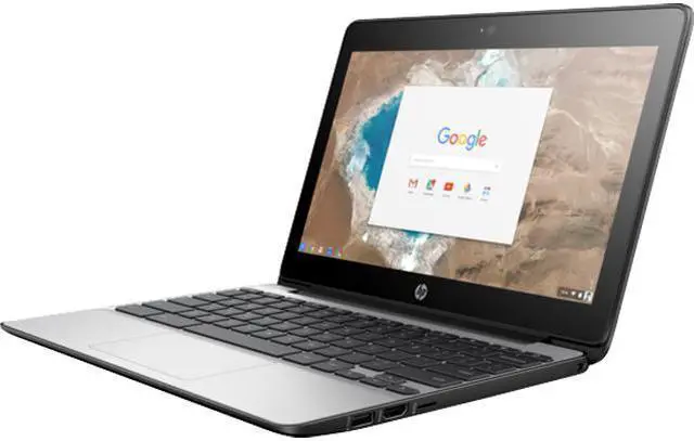 Main image of HP 11 G5 (X9U01UT#ABA) Chromebook Intel Celeron N3060 (1.60 GHz) 2 GB Memory 16 GB eMMC 11.6" Chrome OS