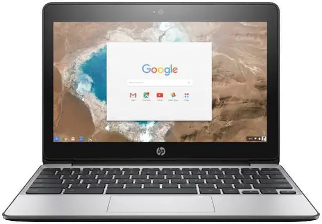 Alt view image 2 of 3 - HP 11 G5 (X9U01UT#ABA) Chromebook Intel Celeron N3060 (1.60 GHz) 2 GB Memory 16 GB eMMC 11.6" Chrome OS