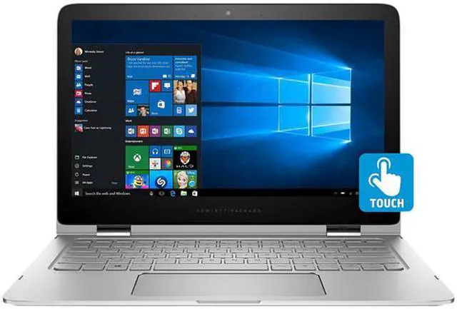 Alt view image 2 of 5 - HP Spectre 13-4120CA Intel Core i5-6200U X2 2.3GHz 8GB 256GB SSD 13.3",Silver(Certified Refurbished)