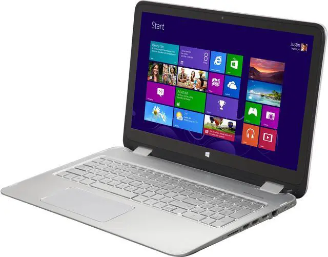 Main image of HP Laptop ENVY Intel Core i5-4210U 8GB Memory 750GB HDD 15.6" Touch Screen Windows 10 Pro 15-U010DX X360