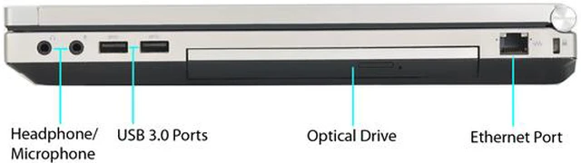 Alt view image 3 of 4 - HP Grade A Laptop 8570P Intel Core i7 3740QM (2.70 GHz) 8 GB Memory 240 GB SSD 15.6" Windows 10 Pro 64-Bit