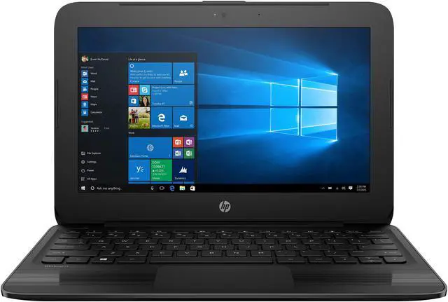 Alt view image 2 of 6 - HP Laptop Stream 11 Pro G3 (X9V65UT#ABA) Intel Celeron N3060 (1.60 GHz) 2 GB Memory 64 GB eMMC Intel HD Graphics 400 11.6" Windows 10 Pro 64-Bit K-12 Education